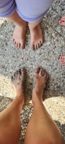 45 Feldarbeit im Regen